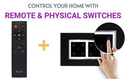 DeWire Home Automation Remote Controlled Switches (Four channel Switch)